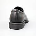 Туфлі чоловічі шкіряні 589677 Чорні, фото 6