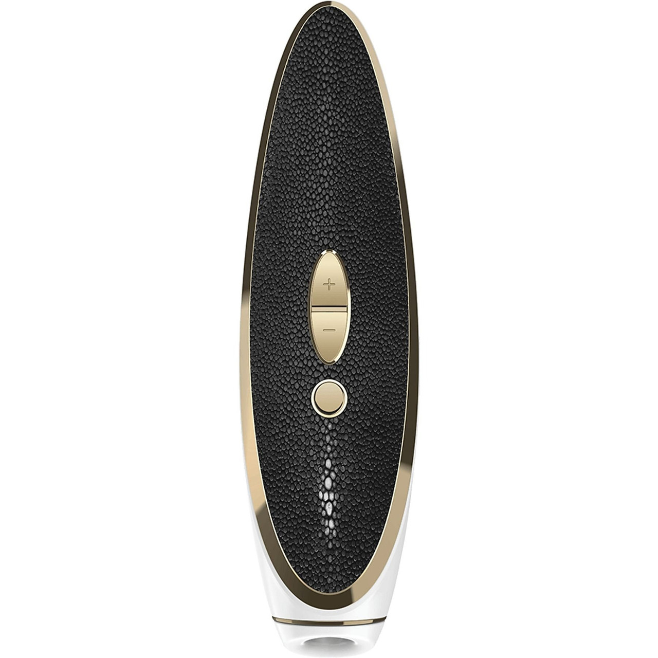 Вакуумний кліторальний стимулятор Satisfyer Luxury Haute Couture, чорний, фото 1