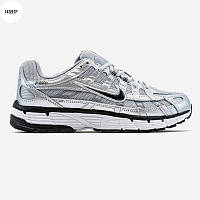 NIKE P-6000 PLATINUM  Silver