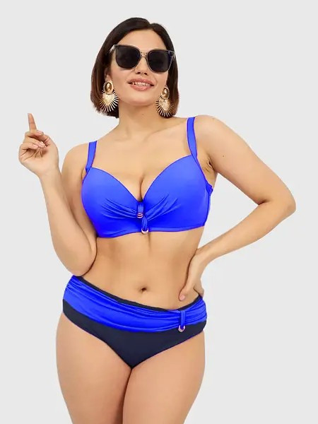 Купальник 2025 раздельный FUBA 25289 ярко-синий(В НАЛИЧИИ ТОЛЬКО 48 50 52 54 56  УКР р-ры)