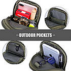 Тактична сумка Cahil армійська олива поясна сумка з тримачем для телефона B471 тактичні сумки олива, фото 7