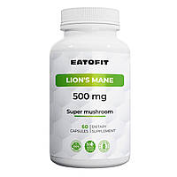 Їжовик гребінчастий (Lion's Mane) 500 мг 60 капсул ETF-91784