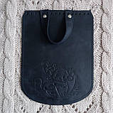 Клапан для рюкзака "Парасолька". Колір "Темно-синій"., фото 2