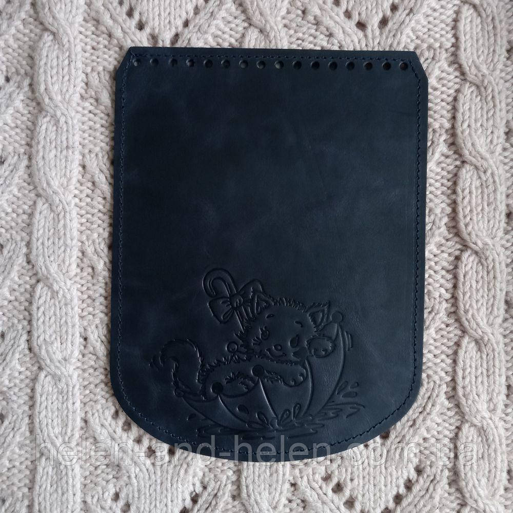 Клапан для рюкзака "Парасолька". Колір "Темно-синій"., фото 1