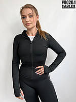 Рашгард жіночій на блискавці розмірний ряд  SM,ML,LXL