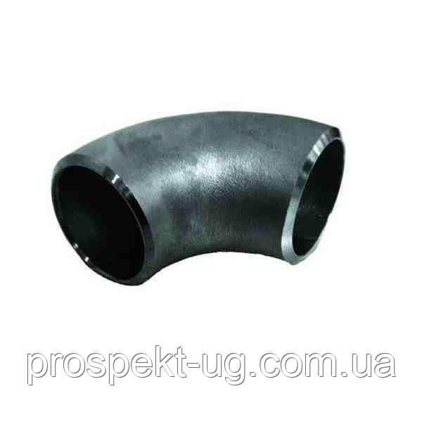 Відвід сталевий 90° 89х3.2 (Ду80) крутозагнутий під приварювання, фото 1