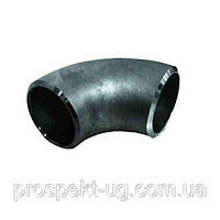 Відвід сталевий 108х3.6 мм Ду 100 90 градусів крутовигнутий під приварку