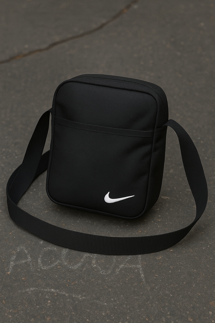 Барсетка Nike сумка мессенджер чоловіча через плече спортивна повсякденна найк, фото 1