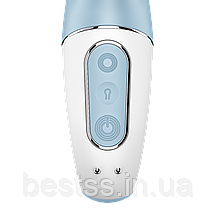 Вібратор-кролик з потужною стимуляцією та надувним наконечником Satisfyer Air Pump Bunny 1, фото 2