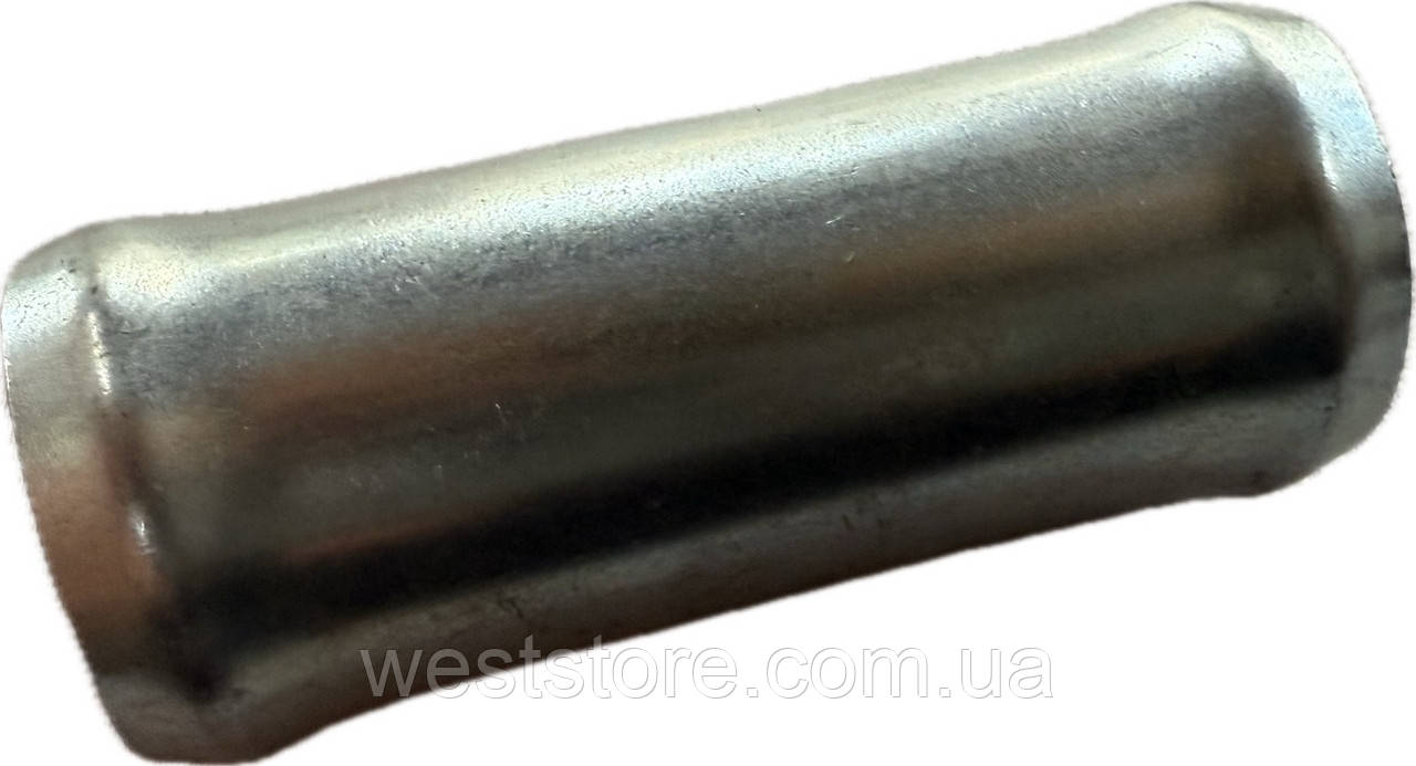 Перехідник (трубка) 18х18 сталь для з'єднання патрубків радіатора, пічки, ГБО, діаметр 18 мм, фото 1