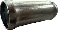 Перехідник (трубка) 20х20 сталь для з'єднання патрубків радіатора, пічки, ГБО, діаметр 20 мм