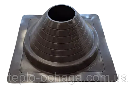 Прохід покрівельний Майстер Flash прямий коричневий (70-180 мм), фото 1