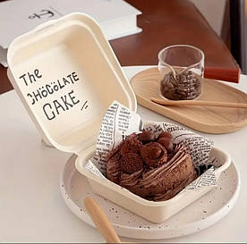 Коробка для бенто-тортов  155-155-85 мм 1 шт