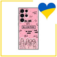 Чехол с картинкой Blink для Samsung Galaxy S24 Ultra / Чехлы Blink на Galaxy S24 Ultra