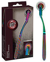 Металеве стимуляційне колесо Fetish Collection Rainbow Single Pinwheel
