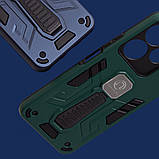 Чохол Armor Magnetic Xiaomi Redmi 14C 4G/Poco C75 4G/Redmi A4 blue (59798), фото 4