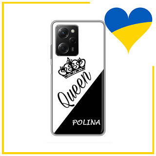 Іменний Чохол (ПОЛІНА) Xiaomi POCO X5 Pro (5G) / Чохли POLINA на POCO X5 Pro (5G)