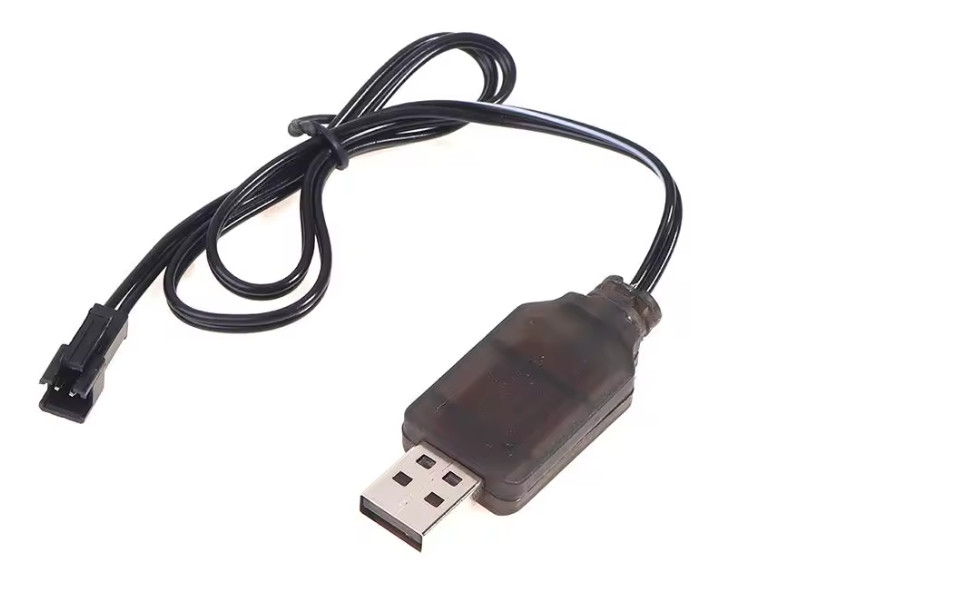 USB кабель 7.2V для заряджання акумулятора іграшок / машинок 2Pin, фото 1