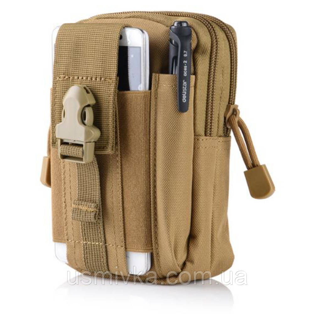 Тактична сумка Cahil сумка койот B469 сумка з тримачем для телефону Cahil, фото 1