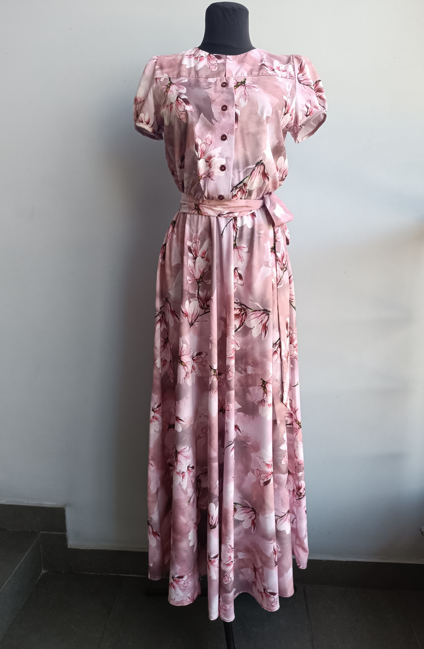 Максіплаття кремове