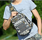 Тактична сумка рюкзак George US-436 військова сумка піксельна під кобуру 15L армійські сумки George, фото 6