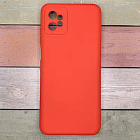 Чохол для Motorola Moto G32 силіконовий, з мікрофіброю, Soft Touch покриття, червоний. SOFT Silicone Case