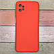 Чохол для Motorola Moto G32 силіконовий, з мікрофіброю, Soft Touch покриття, червоний. SOFT Silicone Case