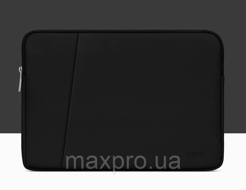Сумка-чохол для ноутбука BOONA 13/13,3/14 чорна, фото 1