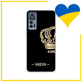 Чехол с принтом ВАСЯ для TCL 30 / Чехлы VASYA на 30