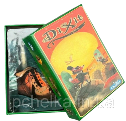Настільна гра Диксит доповнення 4 Істоки/Доповнення Dixit 4 Origins нове видання, фото 1