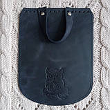 Клапан для рюкзака "Пугач". Колір "Темно-синій"., фото 2