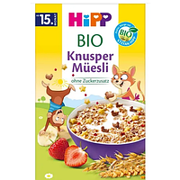 HIPP Мюсли с клубникой и бананом от 15 мес, 200 гр