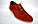Червоні броги черевики чоловічі замшеві Rosso Avangard Romano Red Vel , фото 3