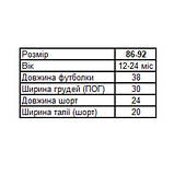 Піжама (футболка + шорти) Lupilu на хлопчика, корабель, р.86/92, фото 3
