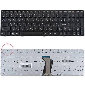 УЦІНКА!!! Клавіатура для ноутбука LENOVO (G580, G585, N580, N585, Z580, Z585) rus, black, black frame