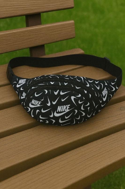 Бананка чоловіча - тканина PU 500, блискавка, стиль 2025 Nike