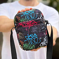 Сумка барсетка чоловіча через плече Графіті