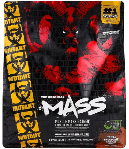 Гейнери для набору м'язової маси Mutant Mutant Mass 2,27 кг три шоколада
