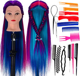 Голова для зачісок для дітей Rainbow