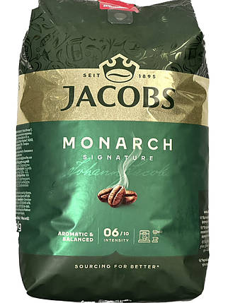 Кава в зернах ТМ "Jacobs Monarch" 1 кг, фото 2