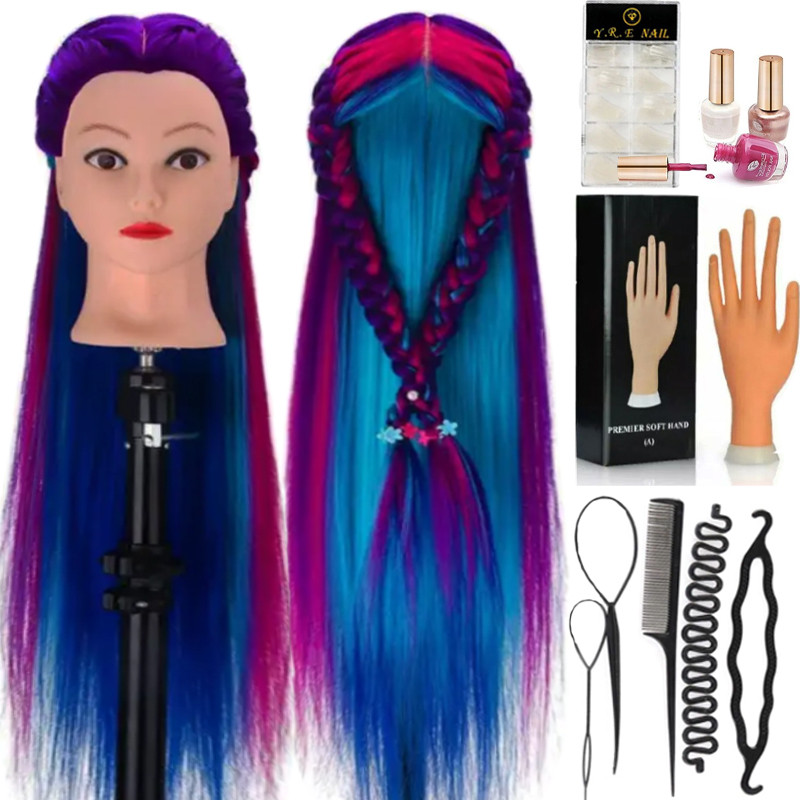 Набір салон краси для дитини з манекеном для зачісок і манекеном для манікюру Optimal, фото 1