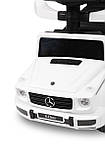 Машинка для катання Caretero (Toyz) Mercedes G350 D з батьківською ручкою, фото 7