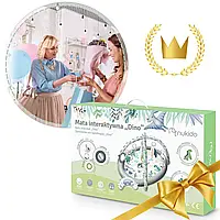 Ігровий інтерактивний килимок для розвитку малюка  динозаврик Nukido Dino