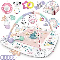 Ігровий інтерактивний килимок для розвитку малюка  пташка Nukido Bird