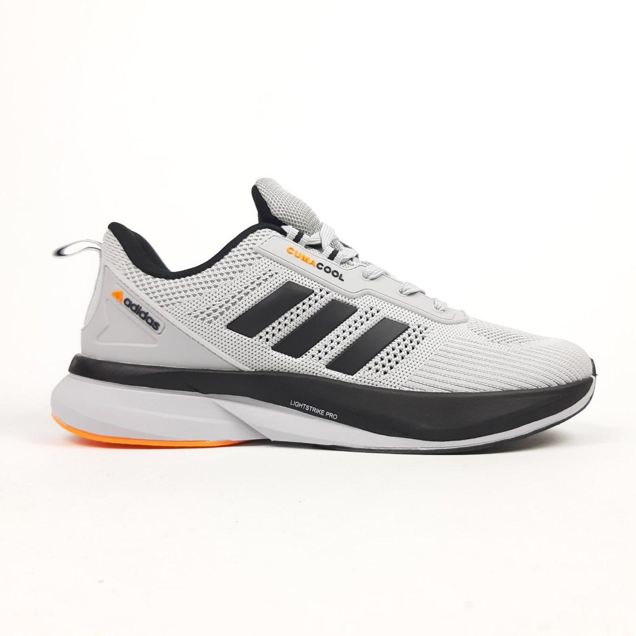 Літні текстильні сірі Чоловічі кросівки Adidas Climacool Lightstrike Pro Адідас Клімакулл, фото 1