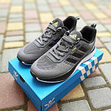 Літні текстильні сірі Чоловічі кросівки Adidas Climacool Lightstrike Pro Адідас Клімакулл, фото 6