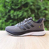 Літні текстильні сірі Чоловічі кросівки Adidas Climacool Lightstrike Pro Адідас Клімакулл, фото 7