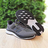 Літні текстильні сірі Чоловічі кросівки Adidas Climacool Lightstrike Pro Адідас Клімакулл, фото 8