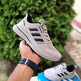 Літні текстильні сірі Чоловічі кросівки Adidas Climacool Lightstrike Pro Адідас Клімакулл, фото 3