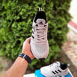 Літні текстильні сірі Чоловічі кросівки Adidas Climacool Lightstrike Pro Адідас Клімакулл, фото 4